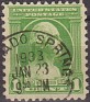 United States - 1932 - Characters - 1 ¢ - Green - Estados Unidos, Characters - Scott 705 - President George Washington (22/1/1732-14/12/1799) - 0